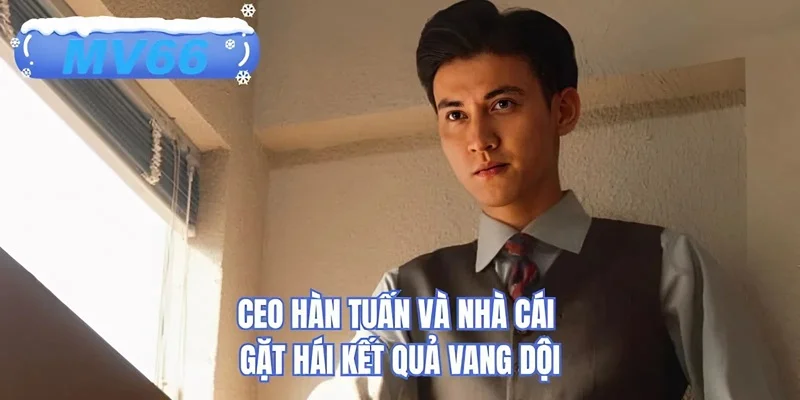 CEO Hàn Tuấn và nhà cái gặt hái kết quả vang dội