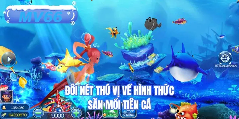 Đôi nét thú vị về hình thức săn mồi tiên cá